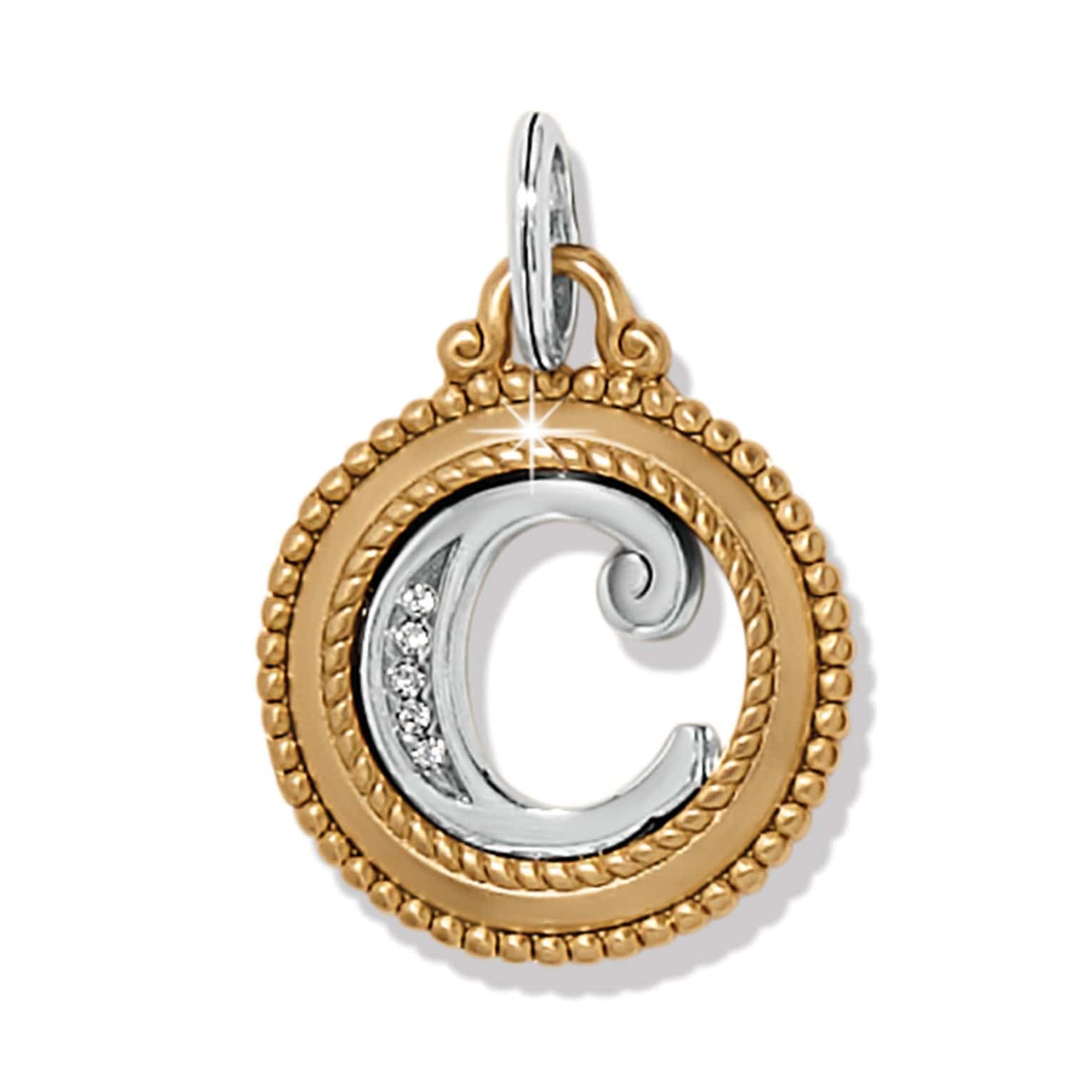 ABC Monogram Charm